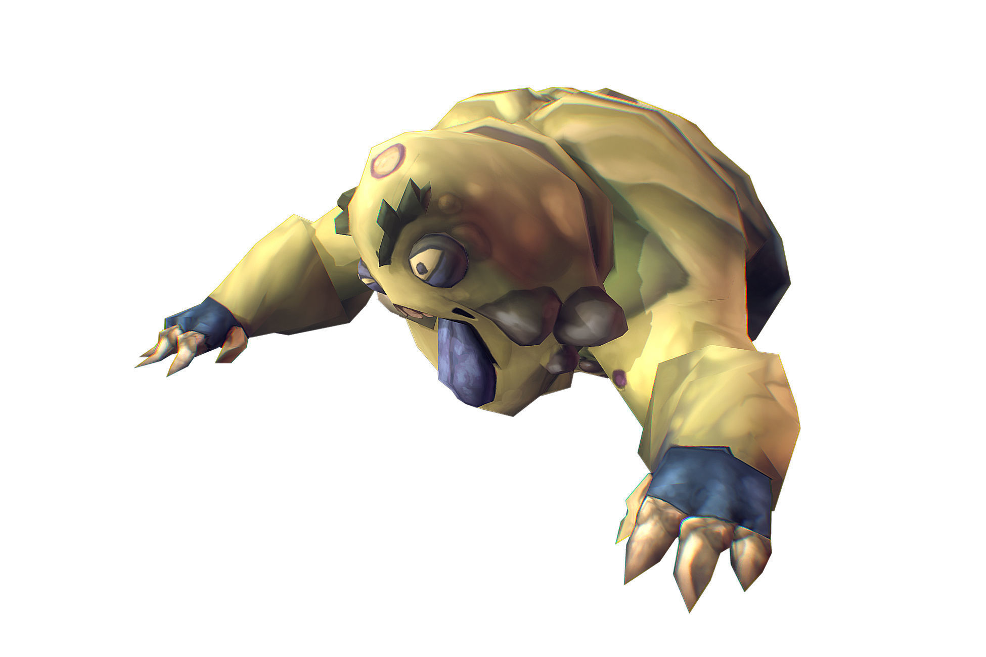 Zombie Crew Bundle  - Low Poly Hand Painted Low-poly 3D model_40