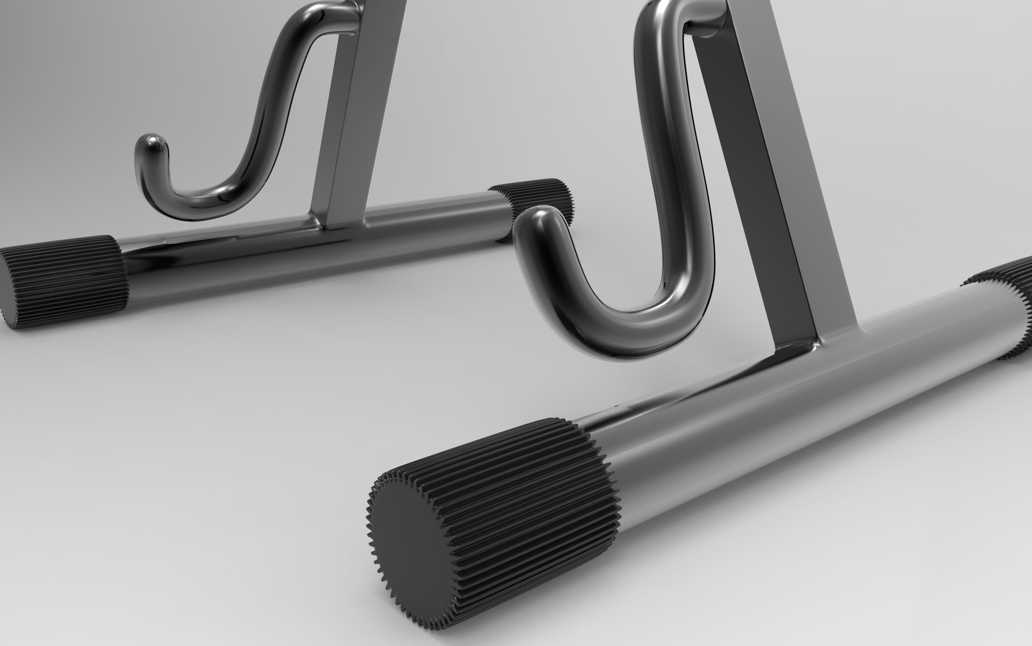 Guitar Stand 3D model_4