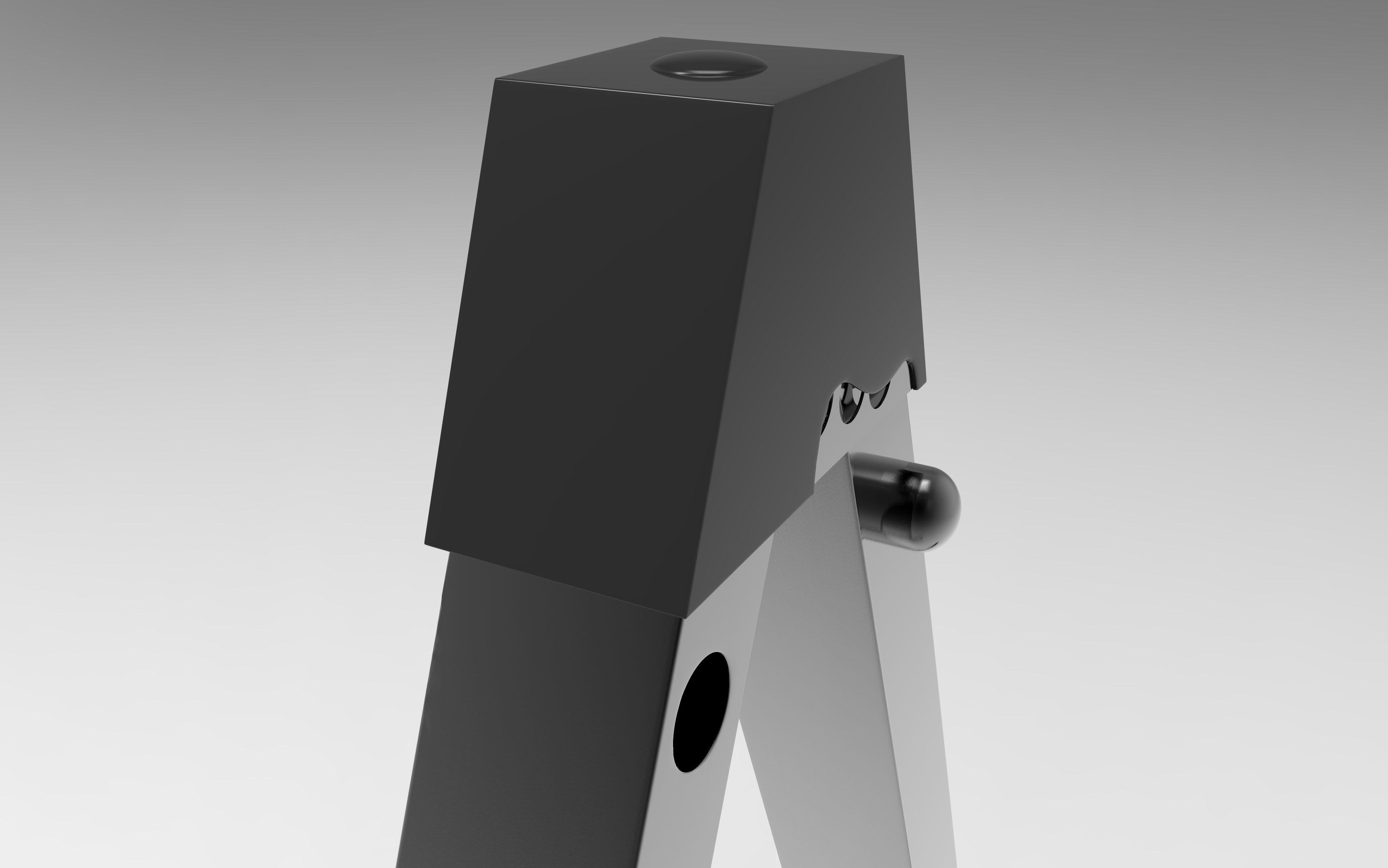 Guitar Stand 3D model_3