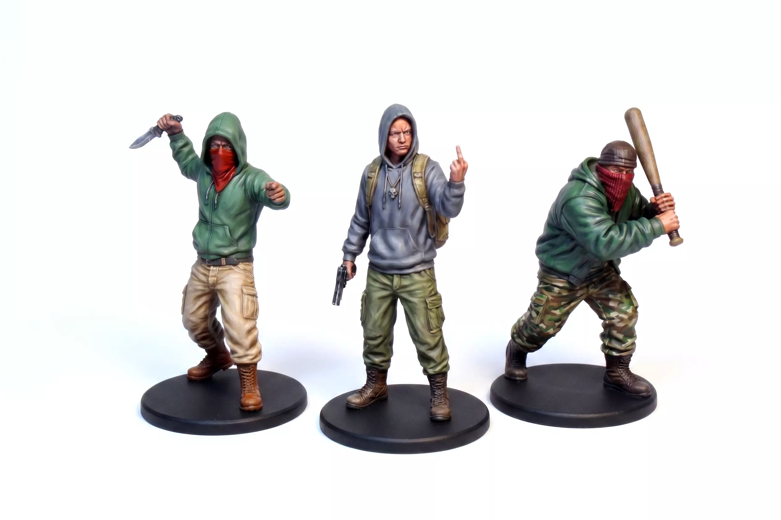 Gang members 3D print model