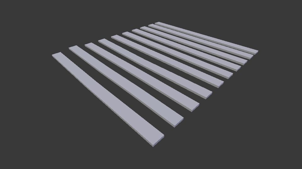 Set of boards Free low-poly 3D model_11
