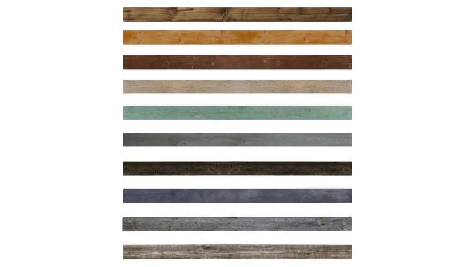 Set of boards Free low-poly 3D model_7