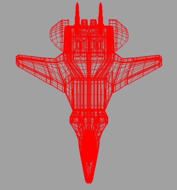 JetFighter 1 fighter jet 3D model_1