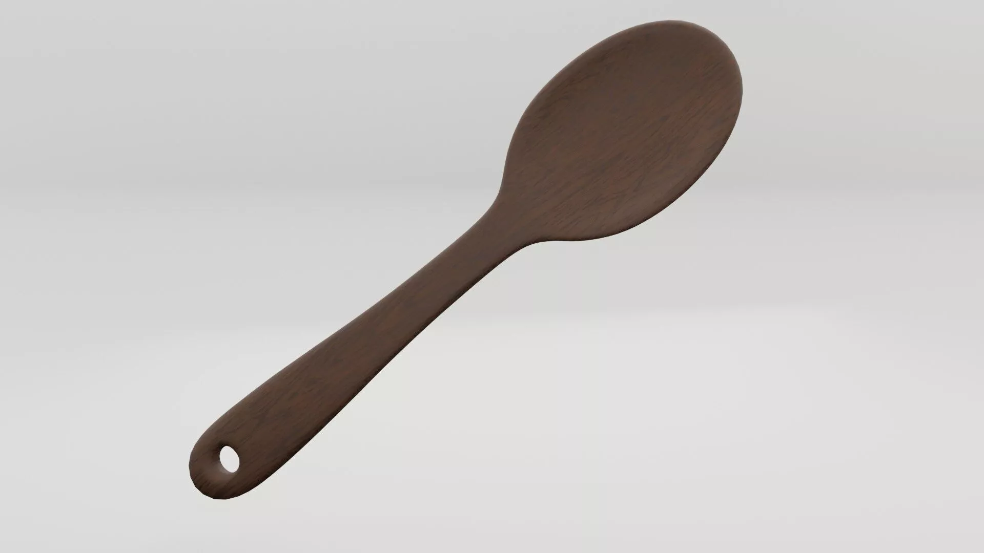 Spoon Low-poly 3D model