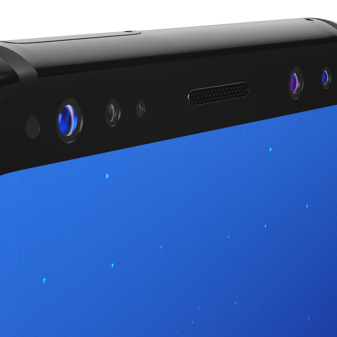 Samsung Galaxy S8 Midnight Black model 3D model_12