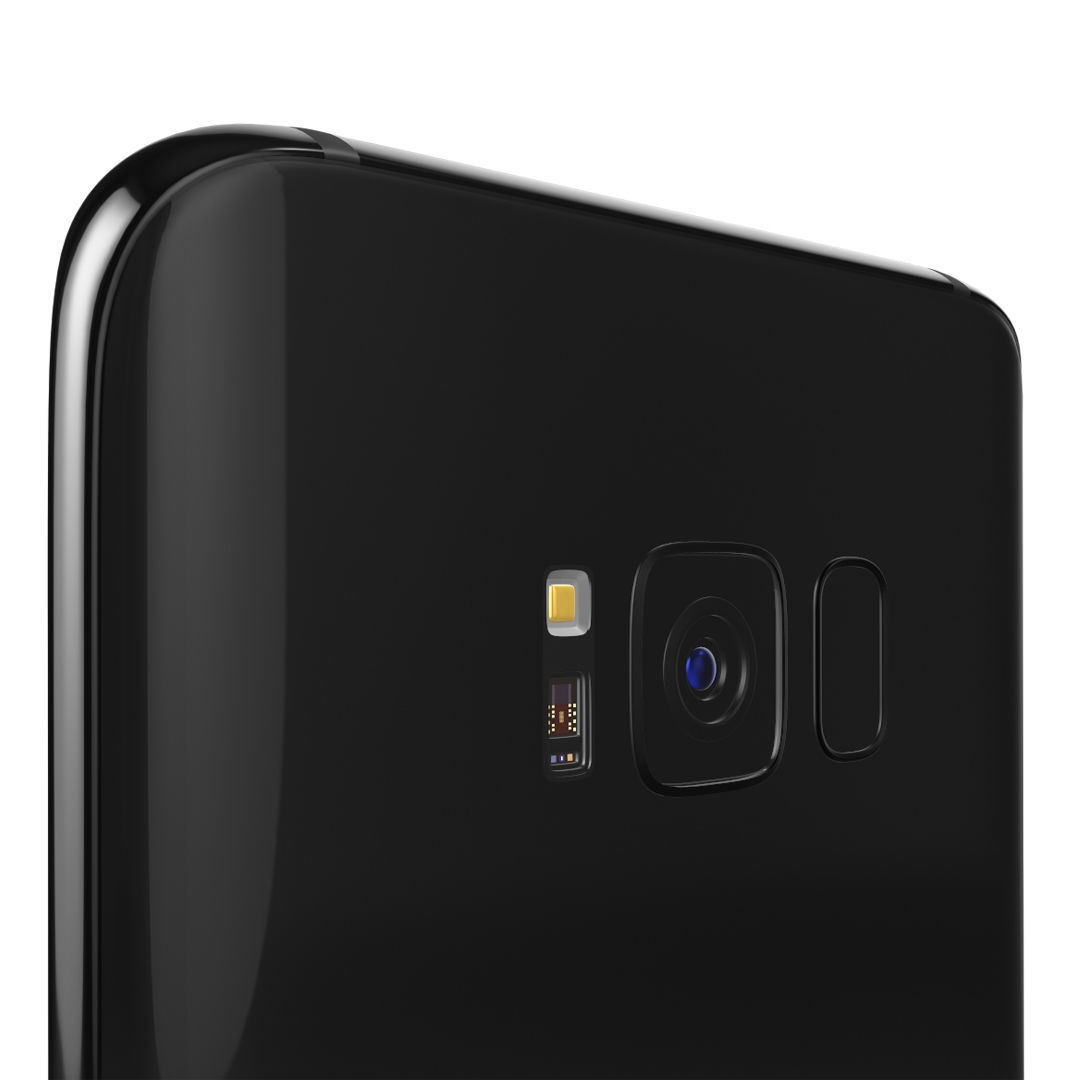 Samsung Galaxy S8 Midnight Black model 3D model_14