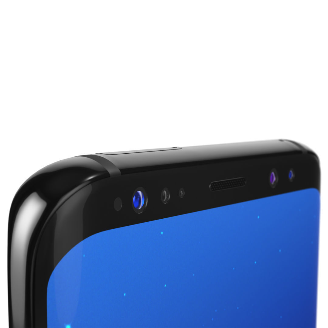 Samsung Galaxy S8 Midnight Black model 3D model_5