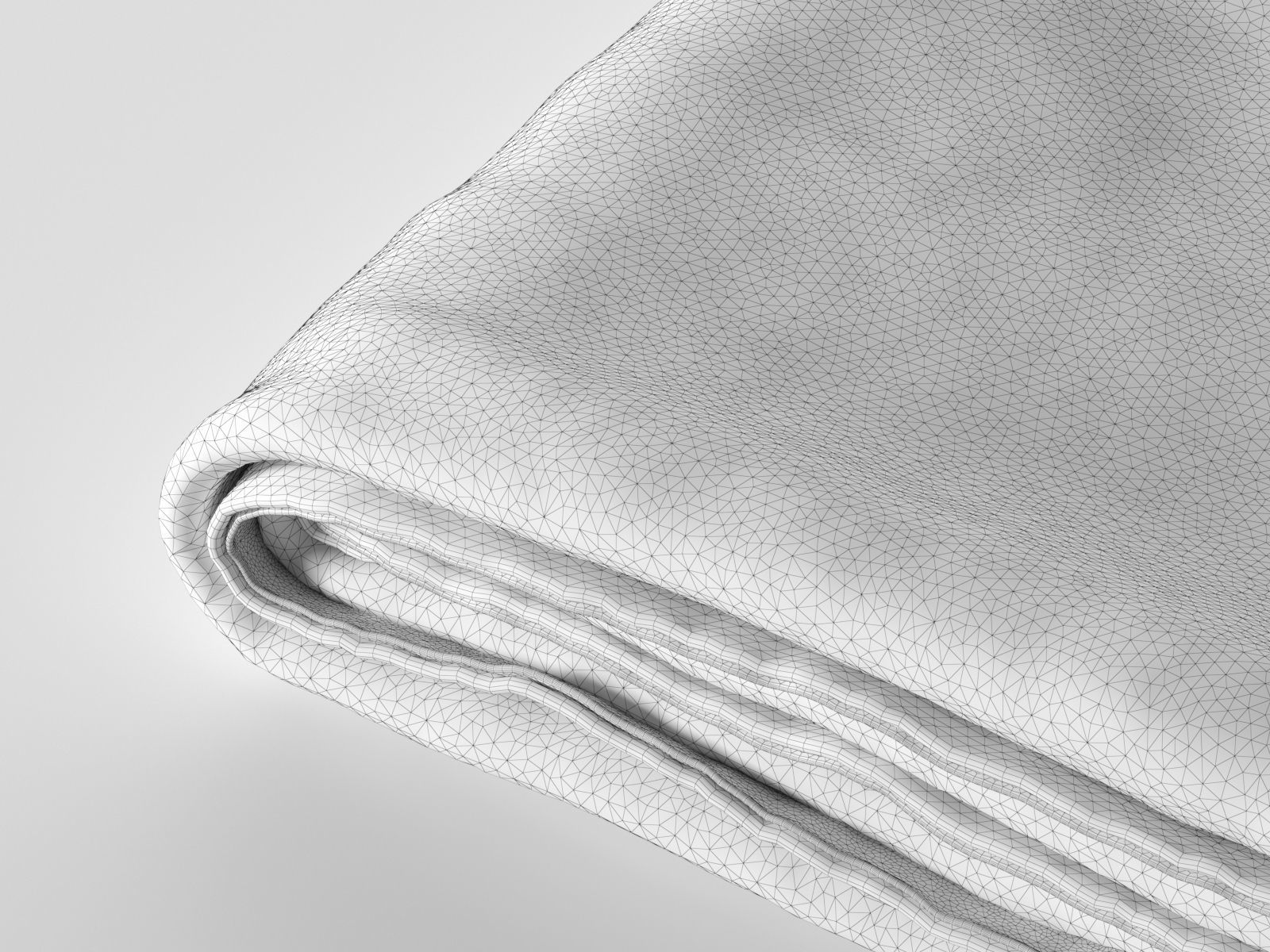 Towel Set 17 3D model_2