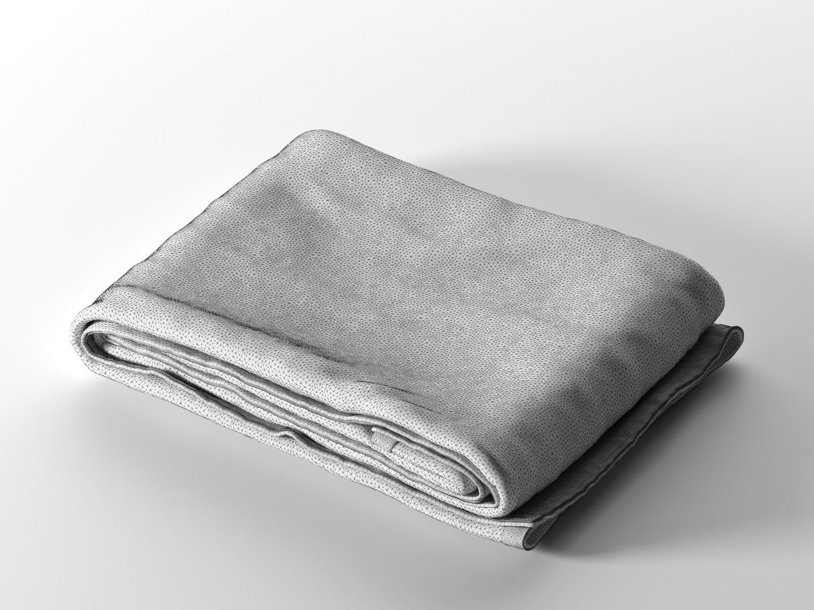 Towel Set 17 3D model_1