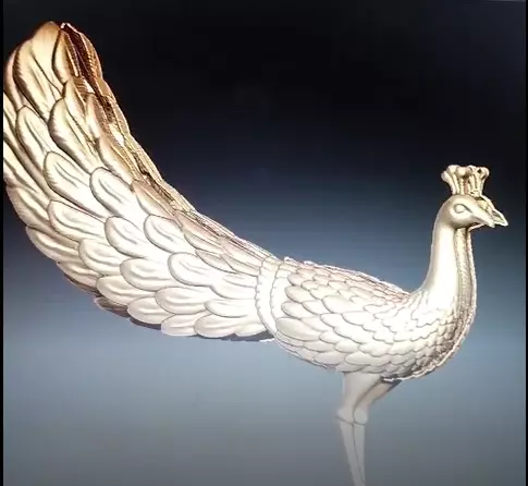 Luxury Peacock Ornament 3D Models 3D print model