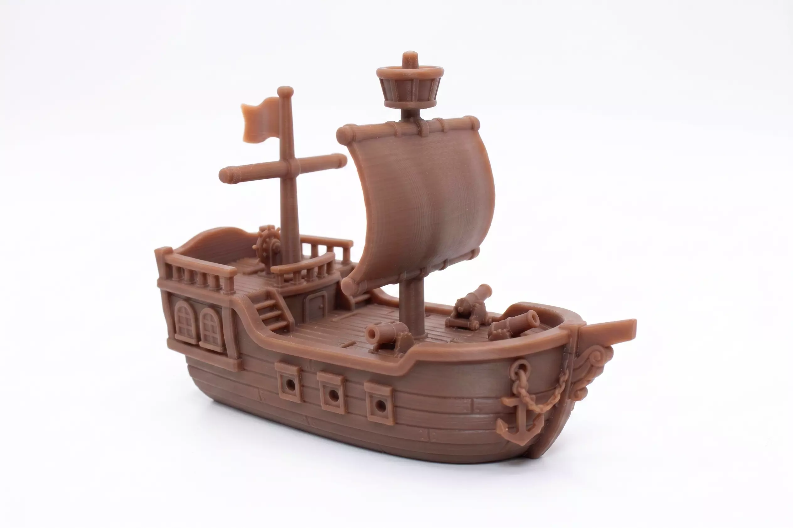 Toy pirate ship 2 3D print model