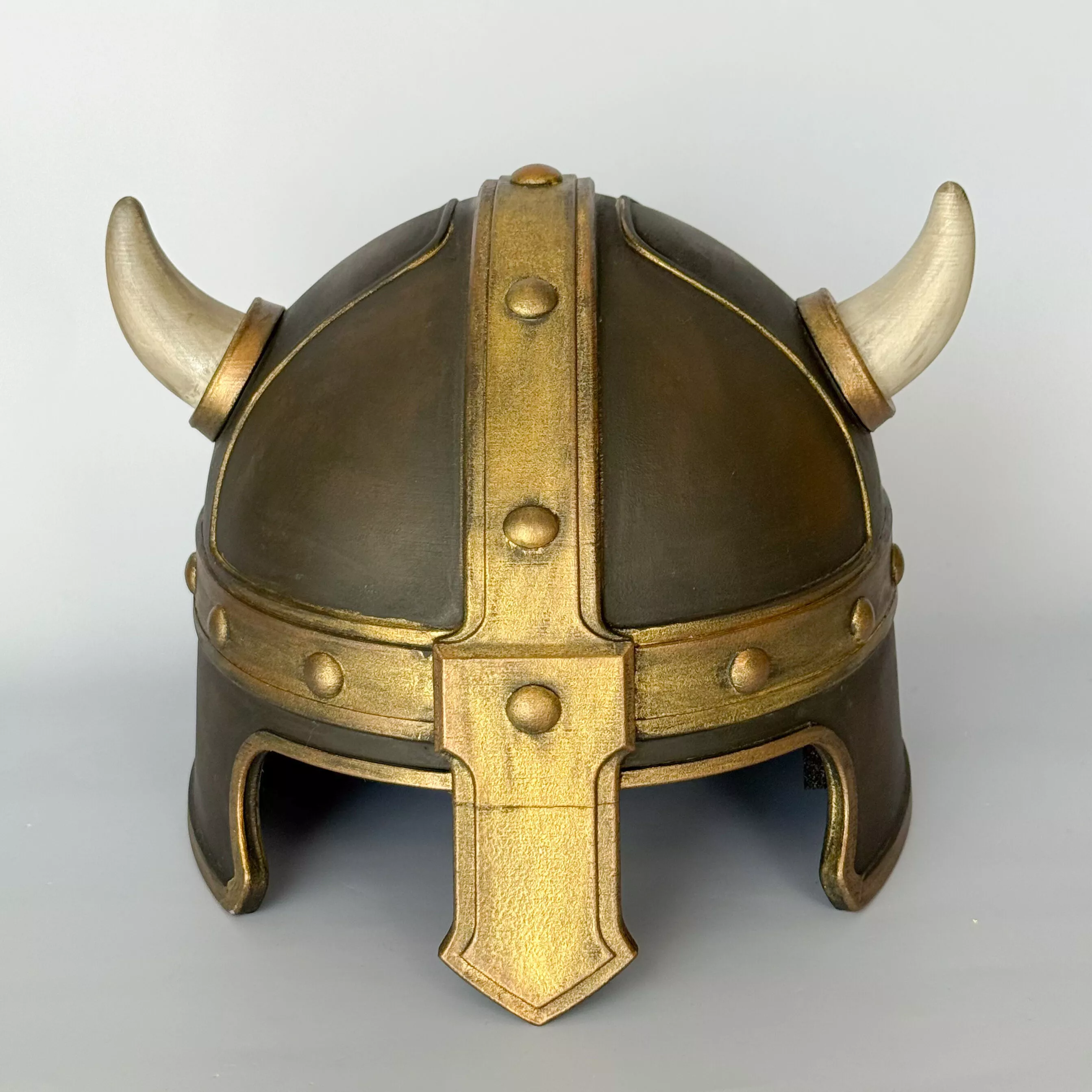 Small Viking Helmet Wearable Horned 3D print model
