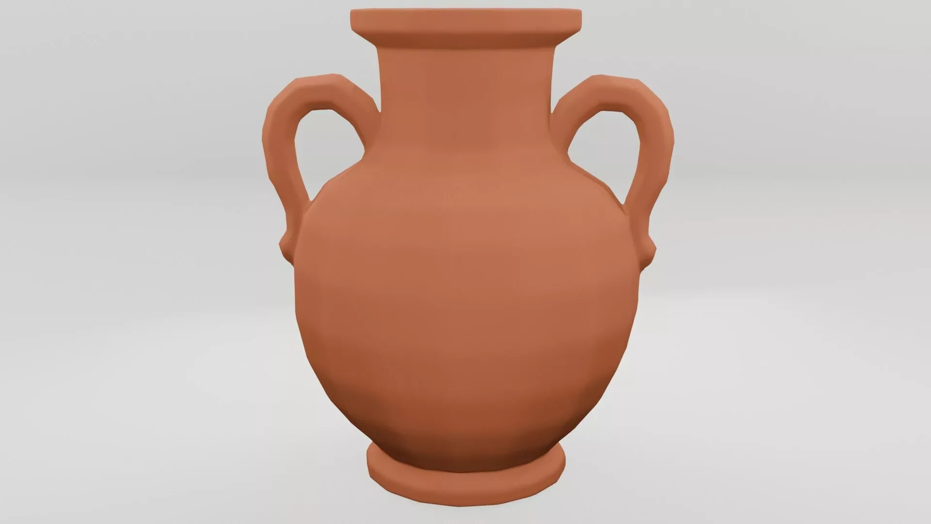 Roman Pottery Low-poly 3D model