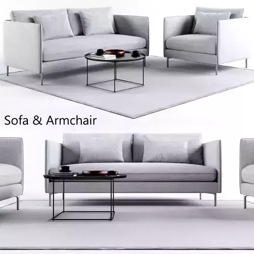 Sofa Set and armchair