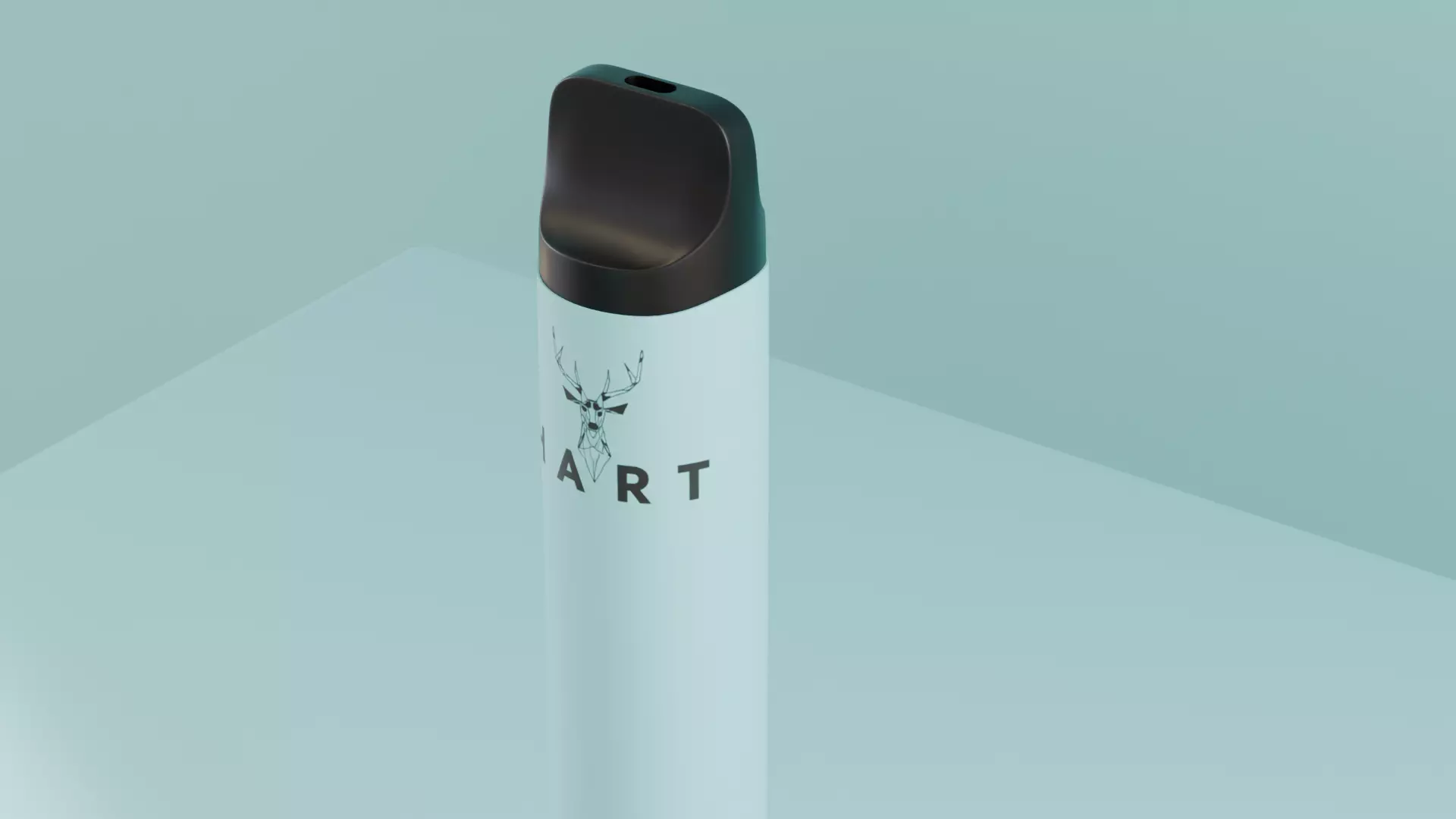 HART Disposable Vape Pen with Packaging Box Free low-poly 3D model