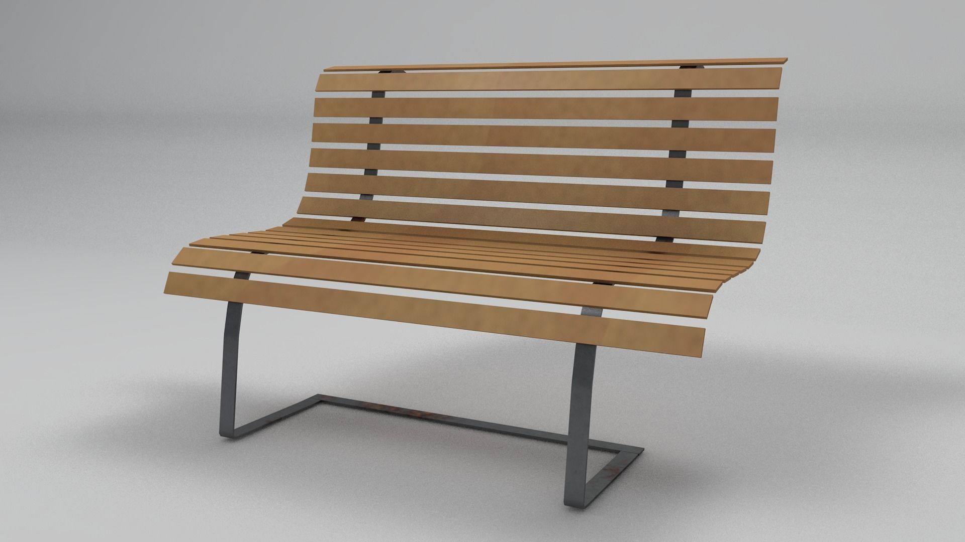 Wood Chair Free 3D model