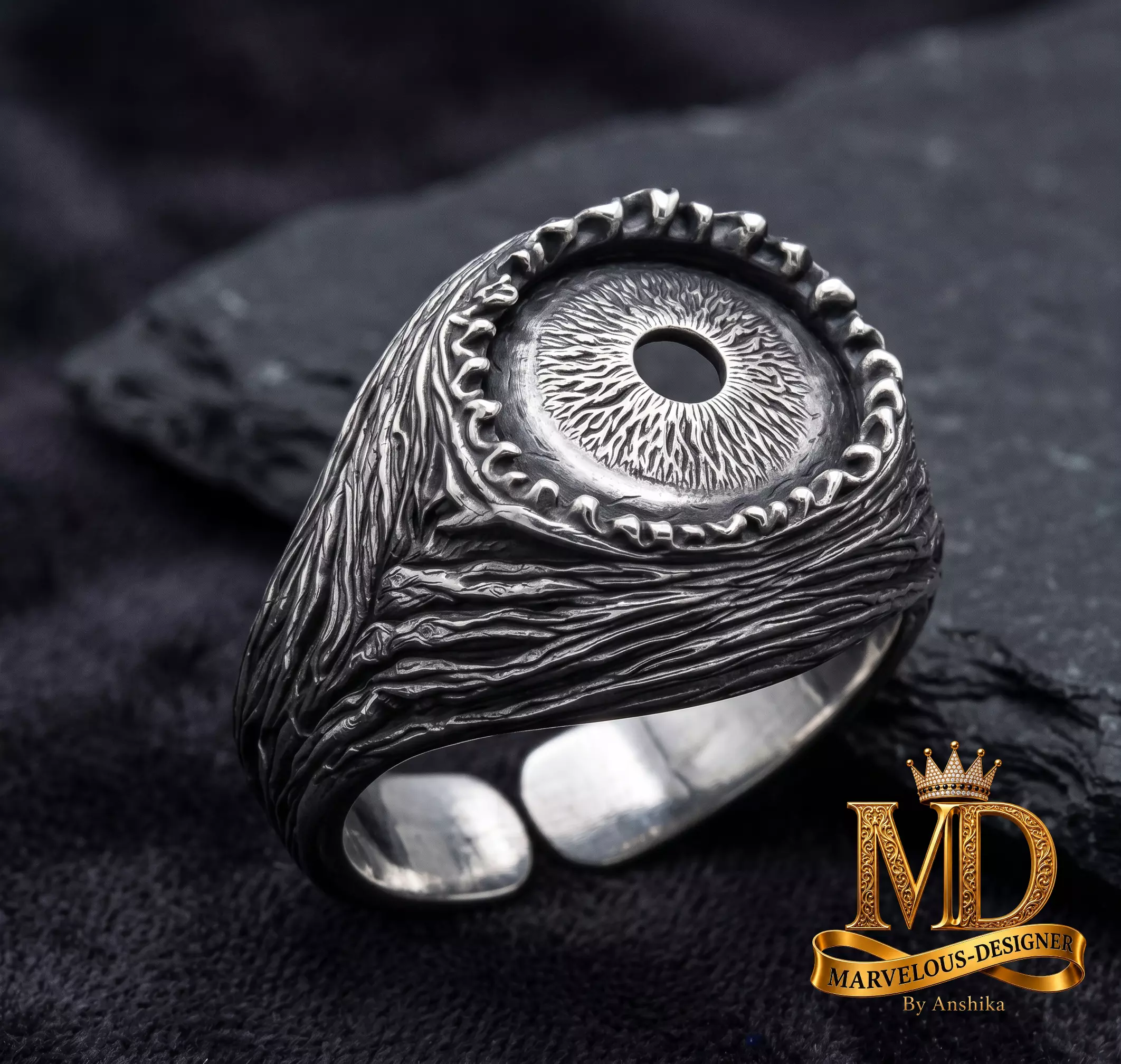 Eye Ring 3D print model