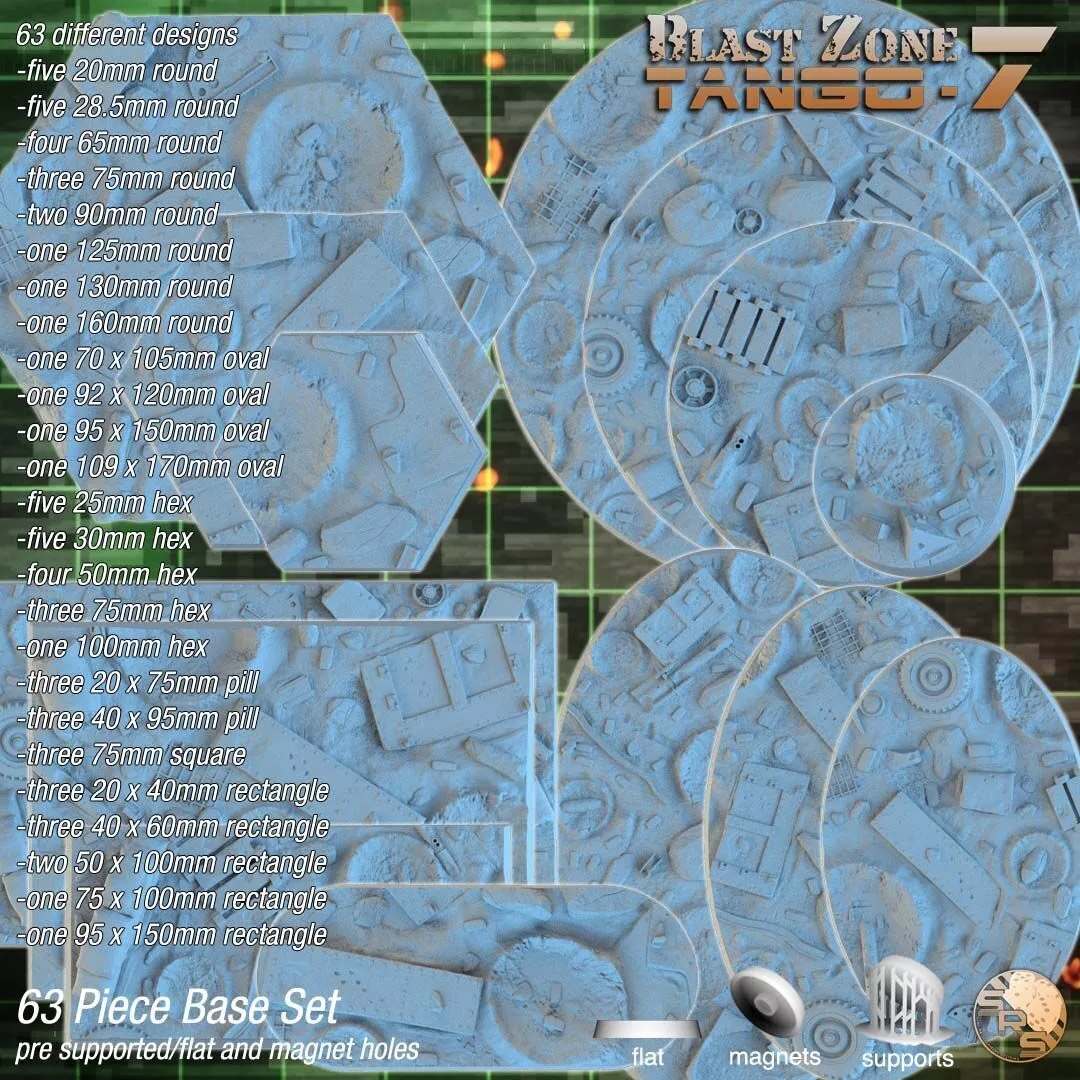 Warzone Bases Expansion 3D print model