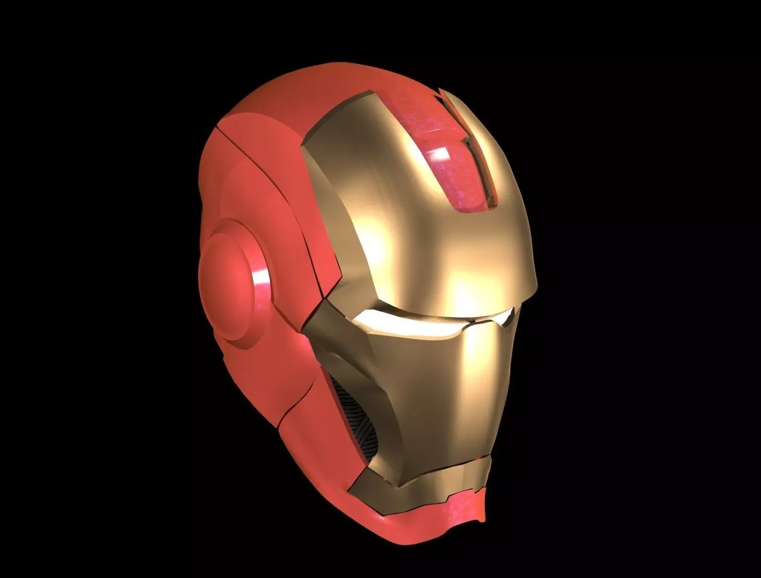 Ironman helmet Free 3D model