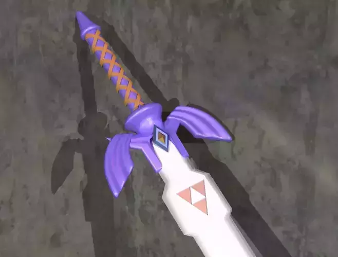 Link sword from ocarina of time