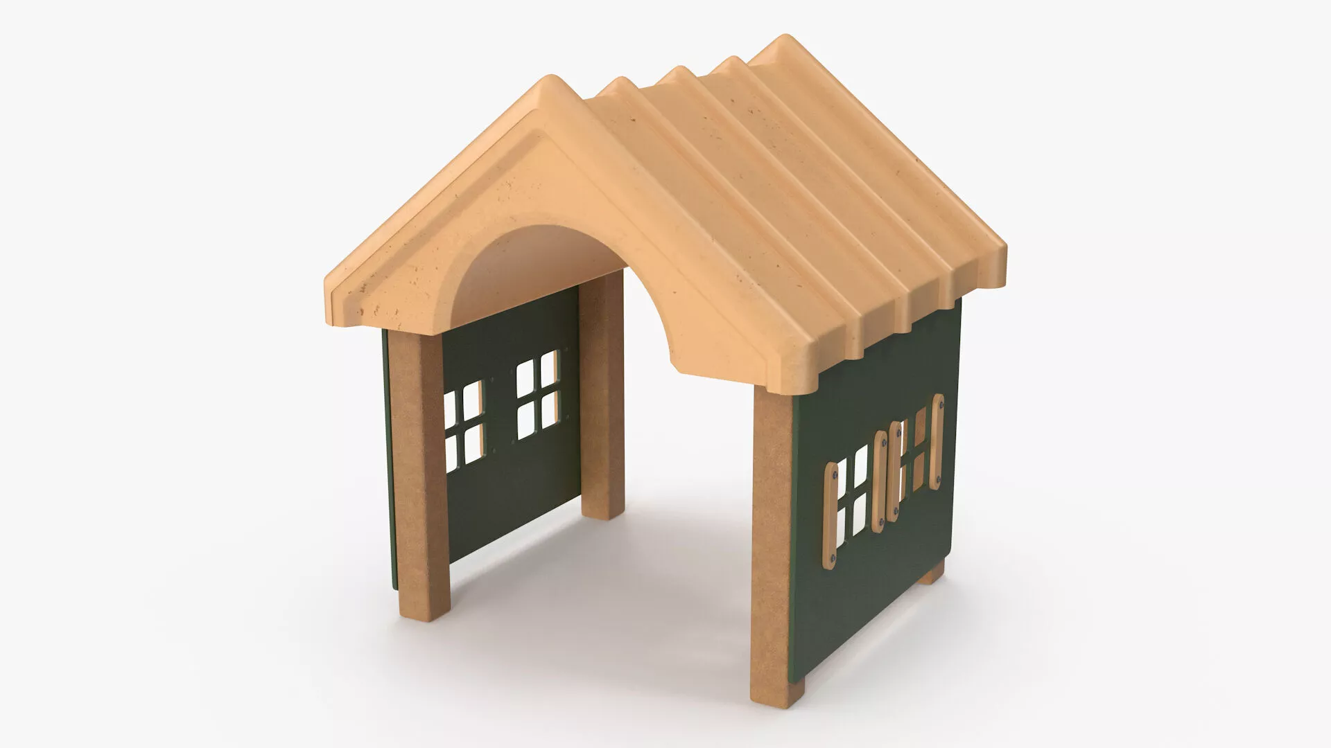 Training Park Dog House 3D model