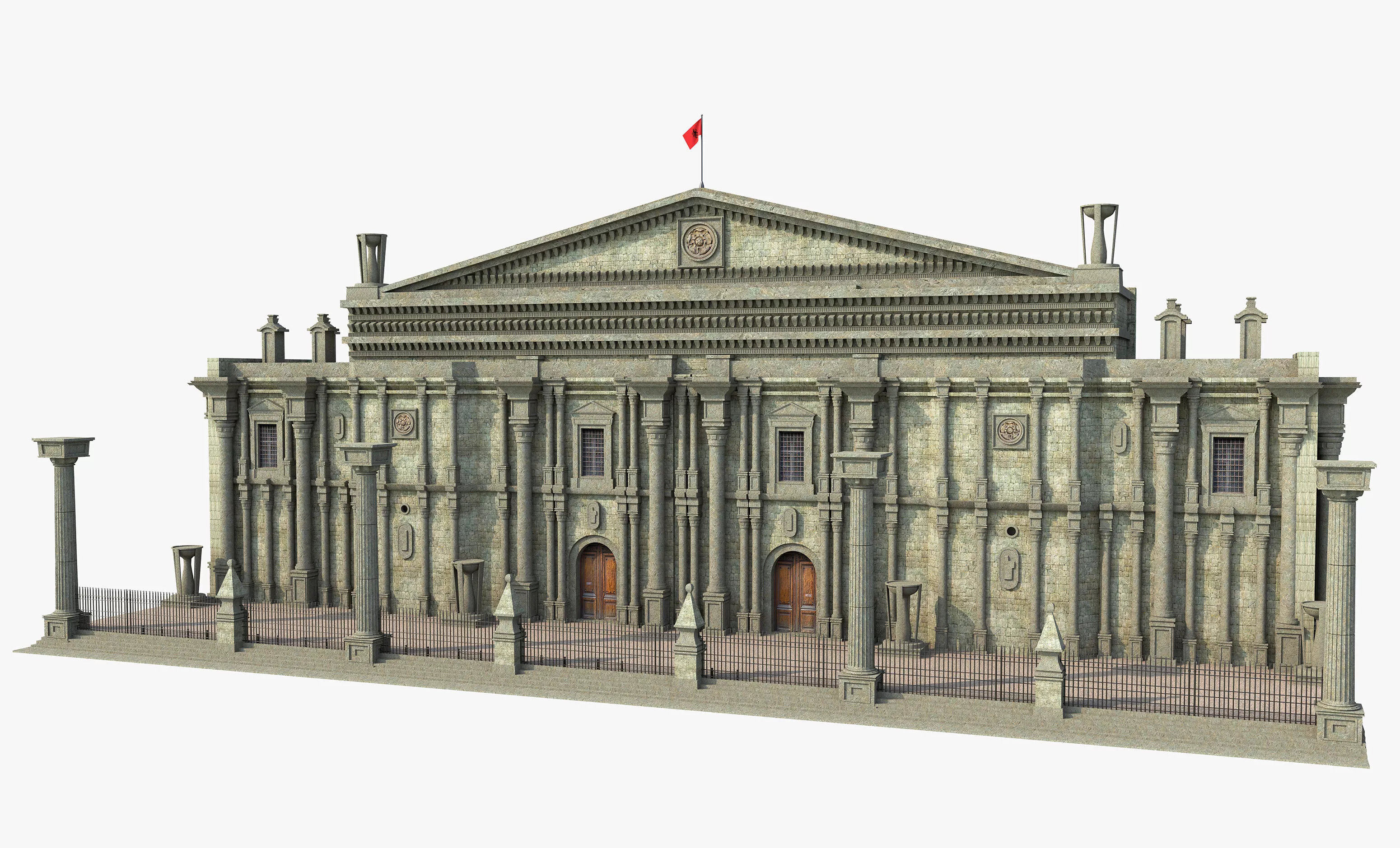 Classic Building v11 3D model