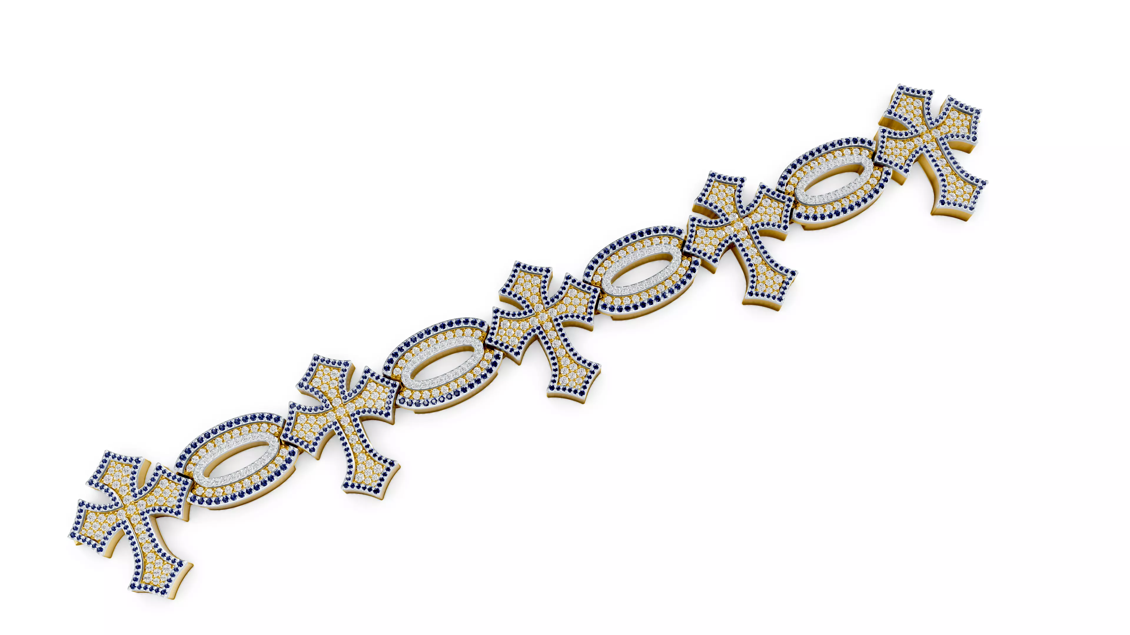 Cross Bracelets 3D print model 3D print model