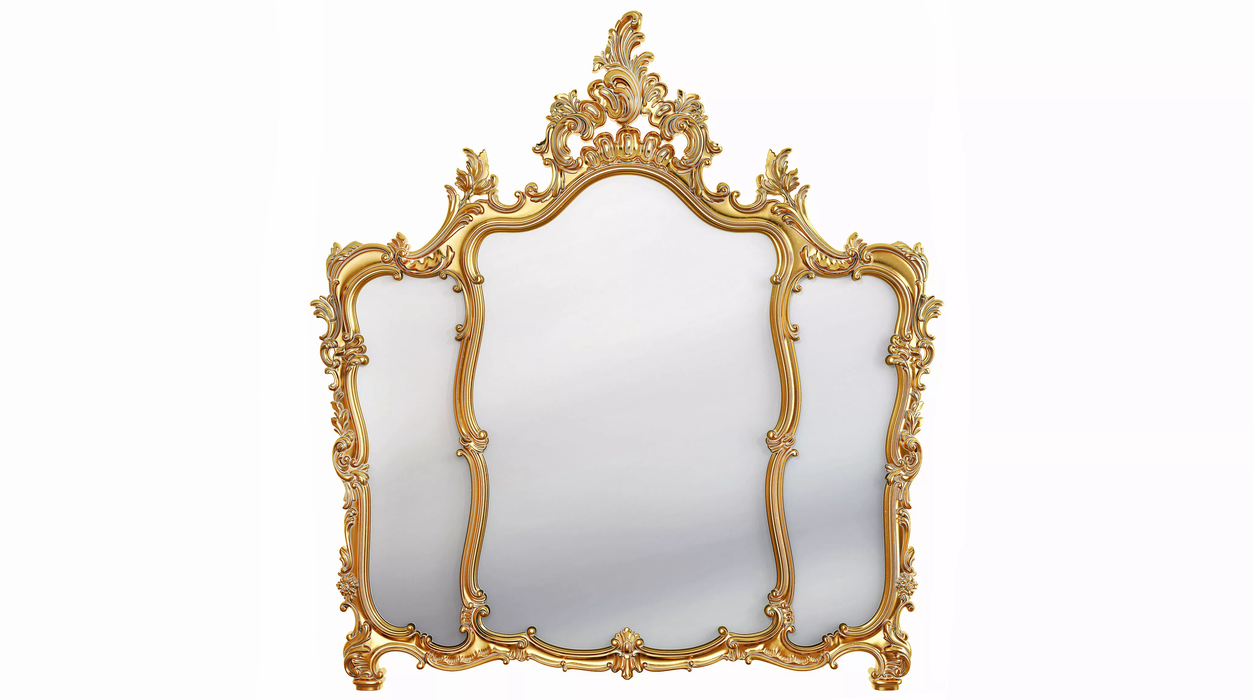 Classic mirror 15 3D model