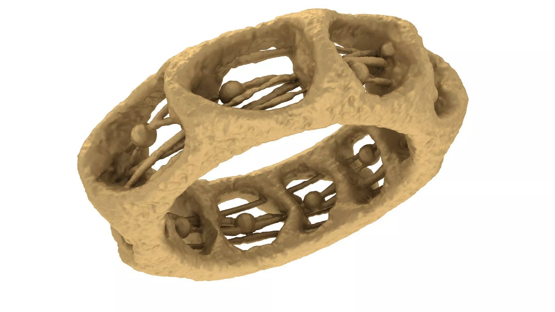 free abstract ring Free 3D print model