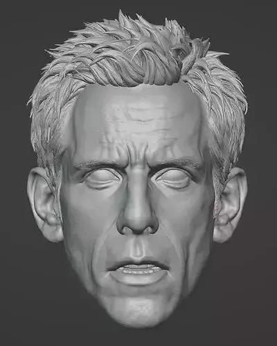 The Secret Life of Walter Mitty - Ben Stiller Head 