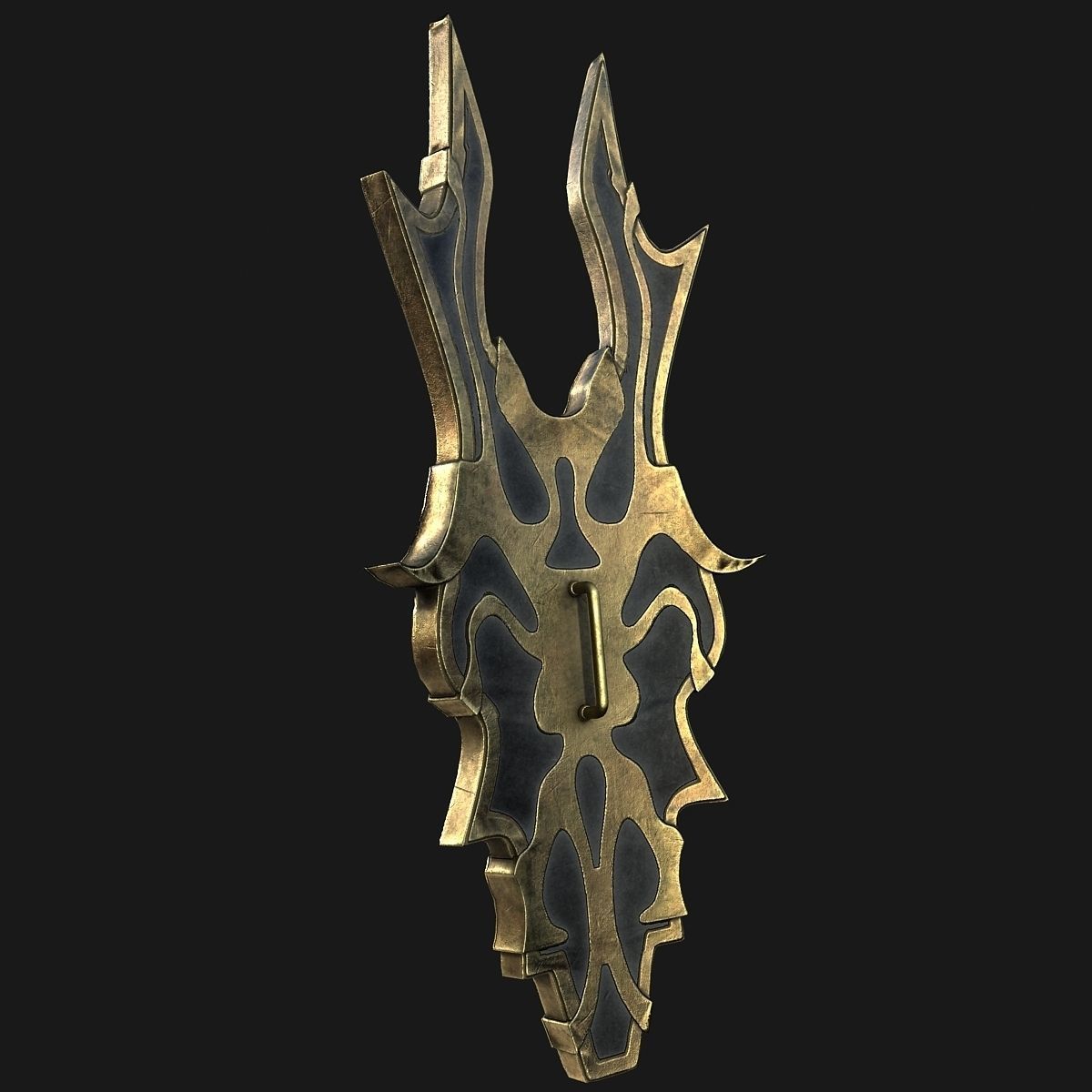 Shield fantasy 3D model_7