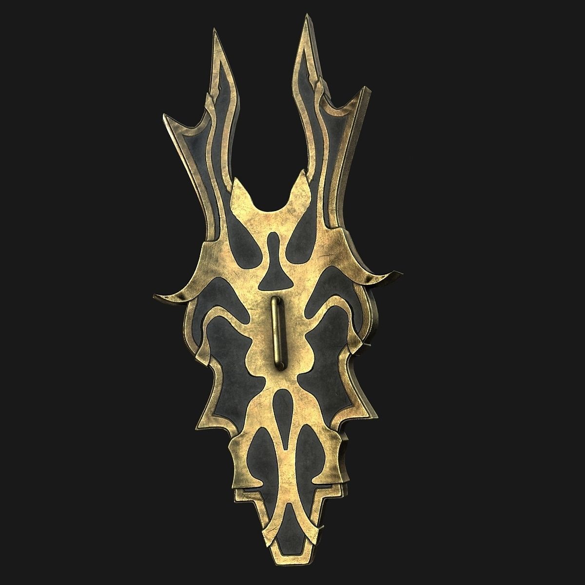 Shield fantasy 3D model_8