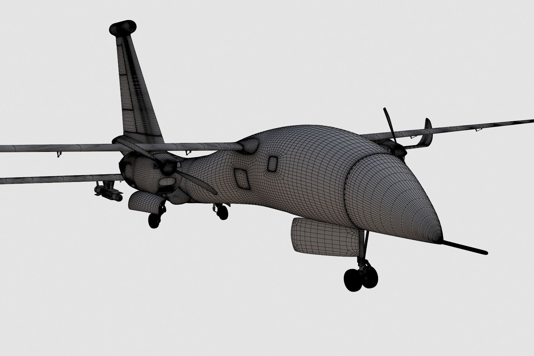 ADCOM United 40 Drone 3D model_24