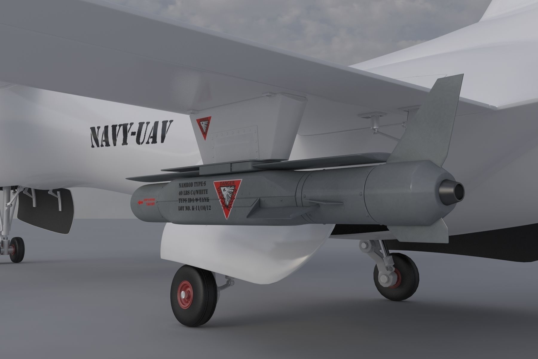 ADCOM United 40 Drone 3D model_15