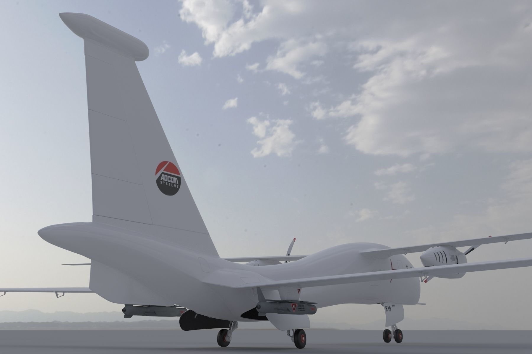 ADCOM United 40 Drone 3D model_17