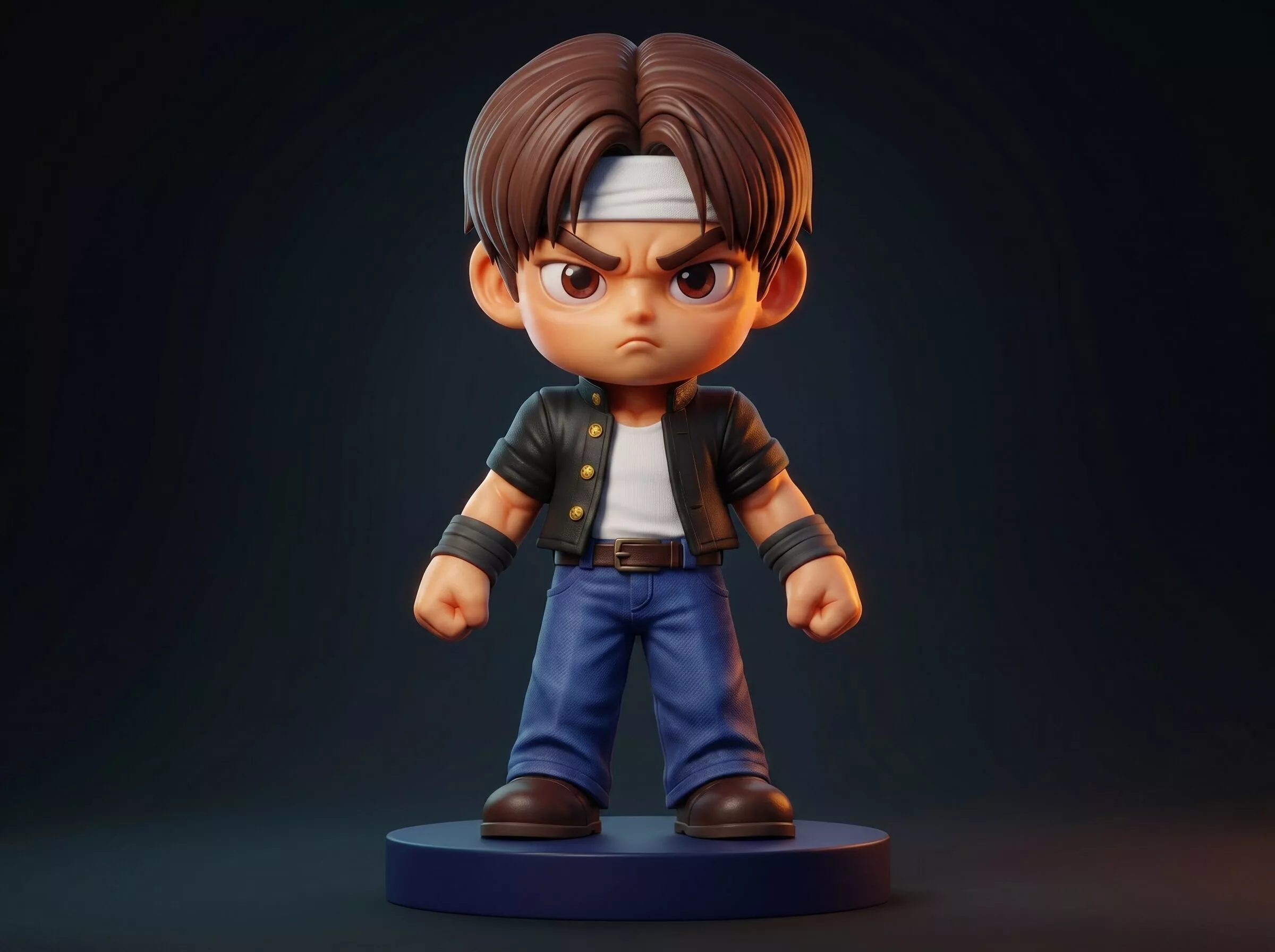 Kyo Kusanagi Figurine 3D Print Model 3D print model