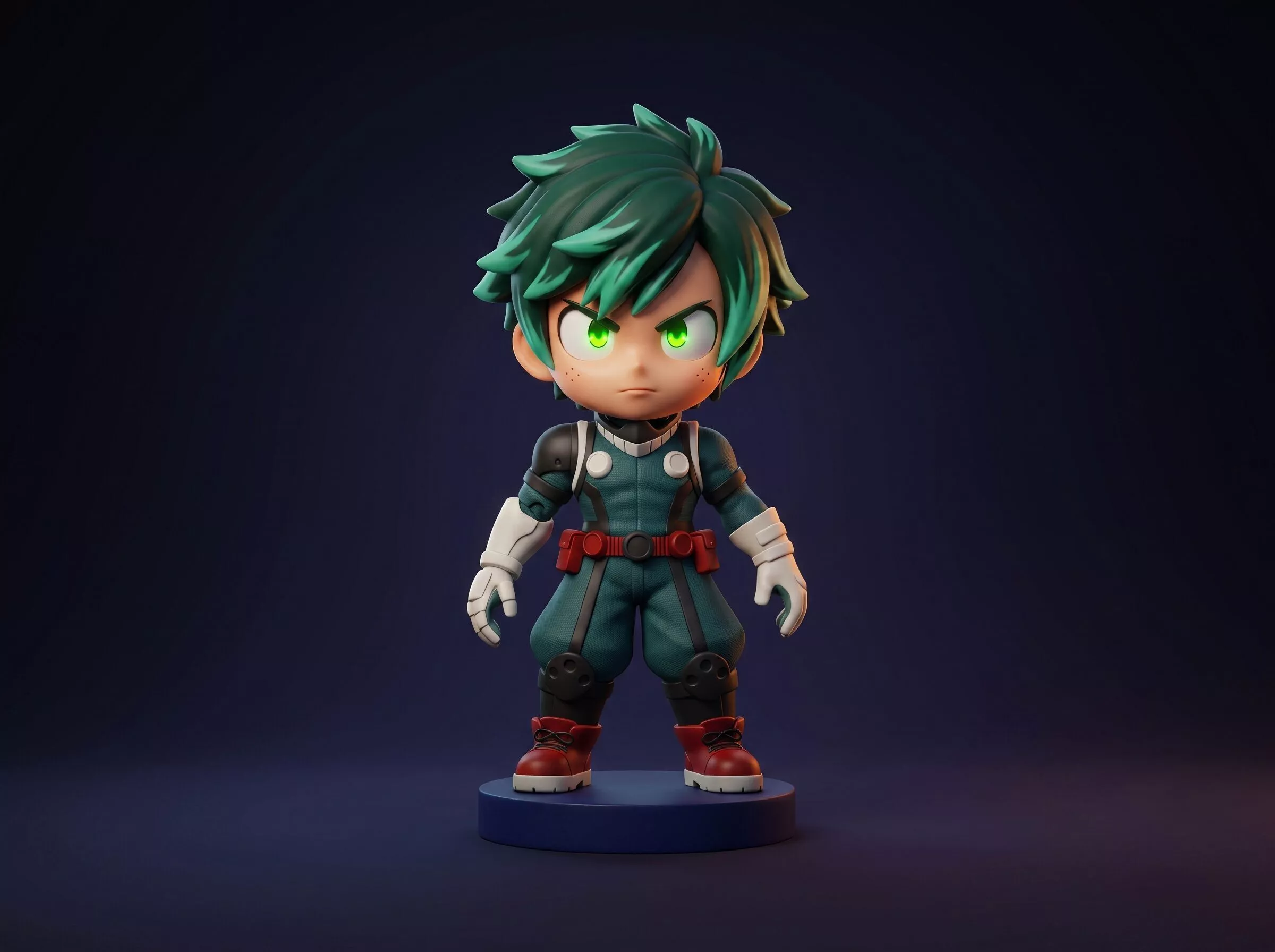 Izuku Midoriya Deku Figurine 3D Print Model 3D print model