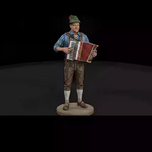 Polka Accordion Player
