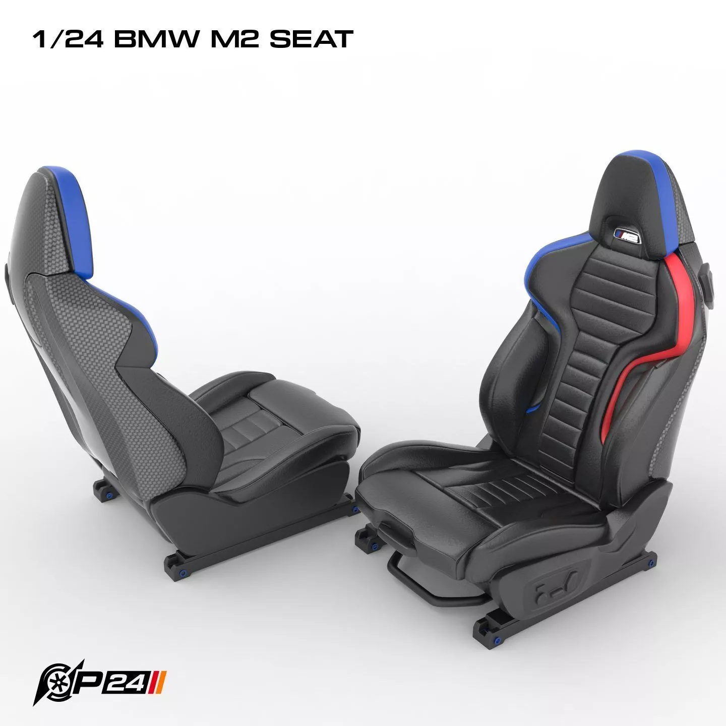 1-24th BMW M2 seat 3D print model