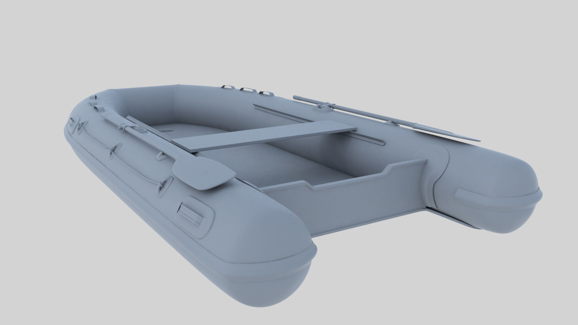 3D Boat inflatable 3D model_1