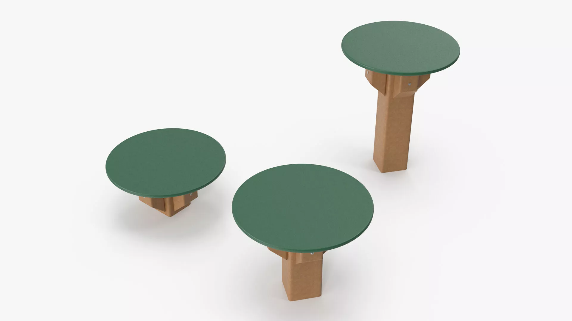 Jump Islands for Dog Training Park 3D model