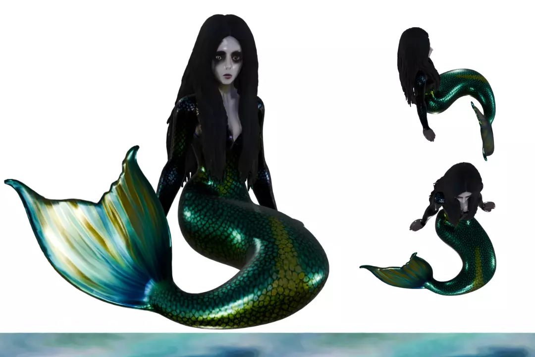 TOL Mermaid 017 3D model