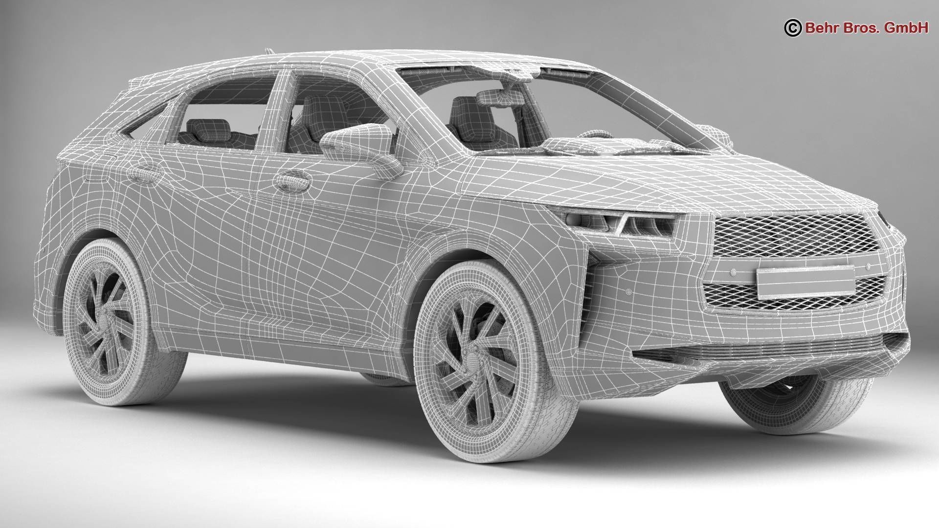 Generic SUV 2018 3D model_16