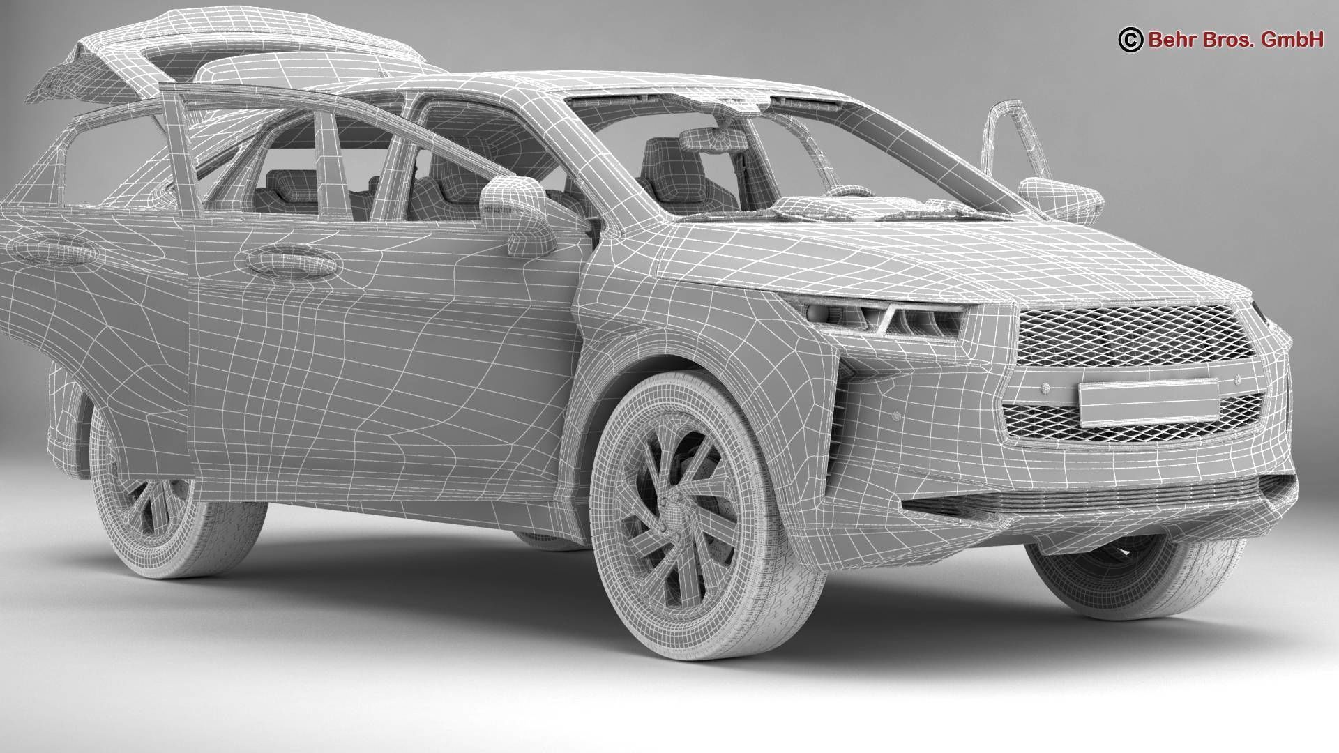 Generic SUV 2018 3D model_17