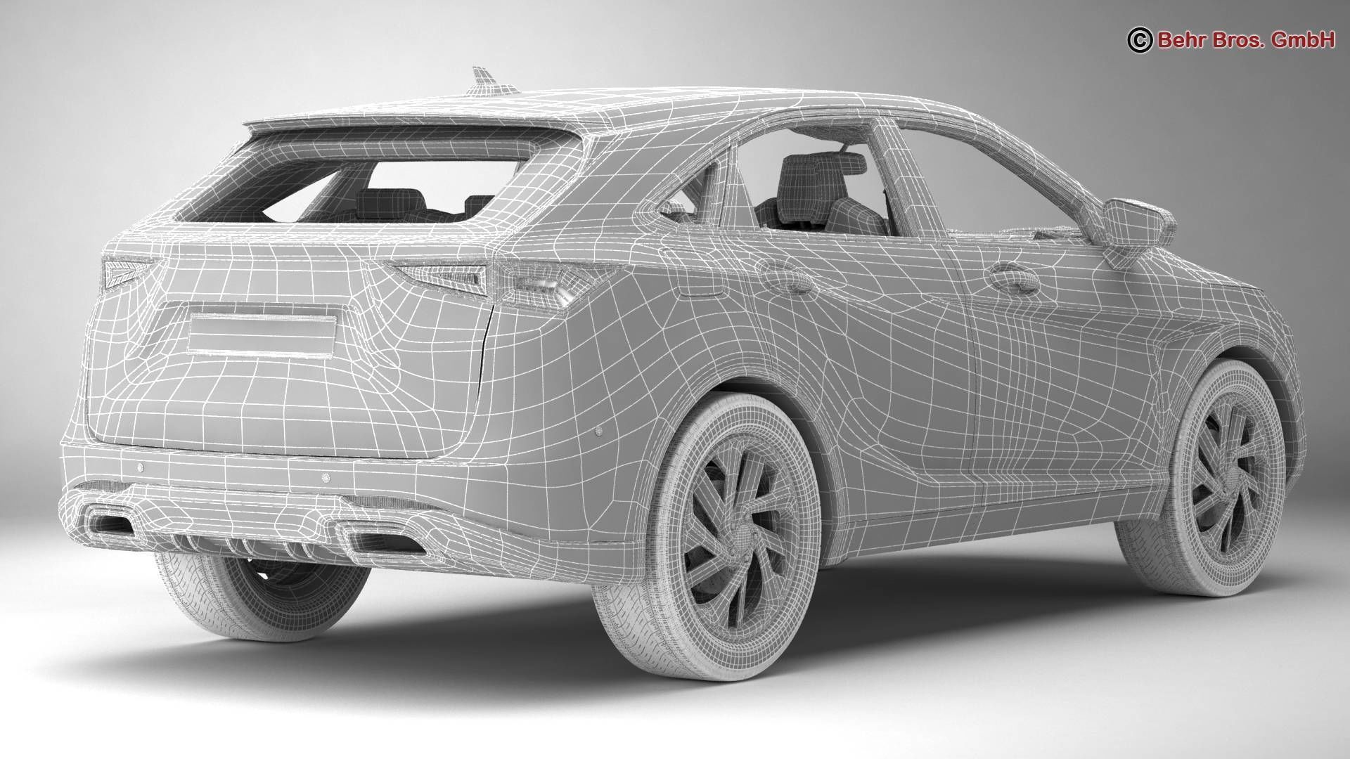 Generic SUV 2018 3D model_18