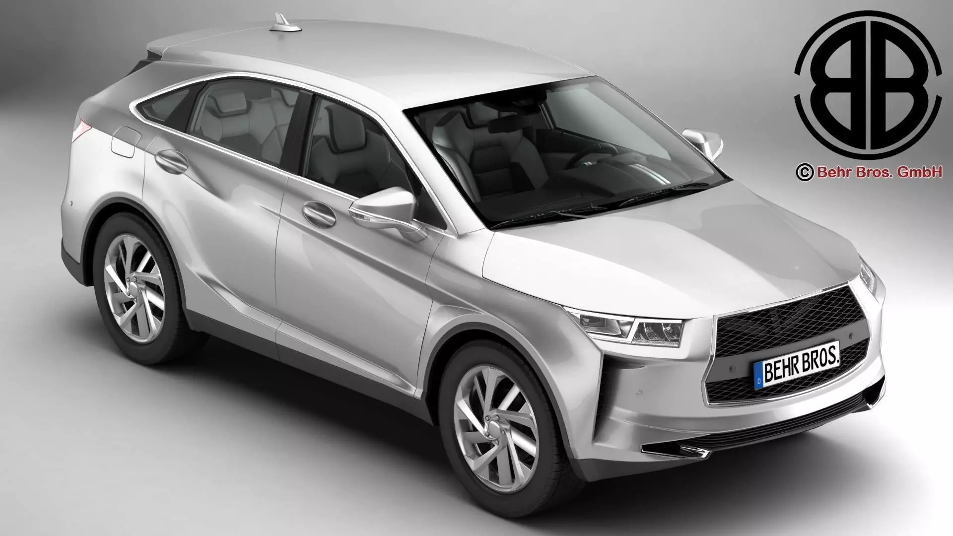 Generic SUV 2018 3D model_0