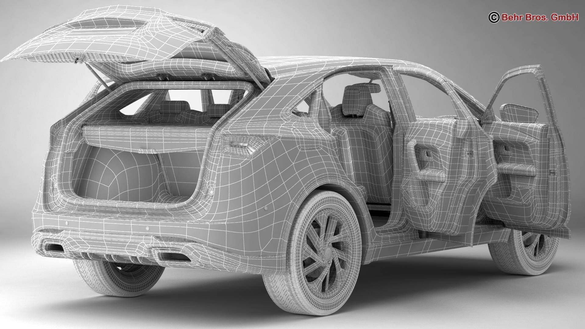 Generic SUV 2018 3D model_19