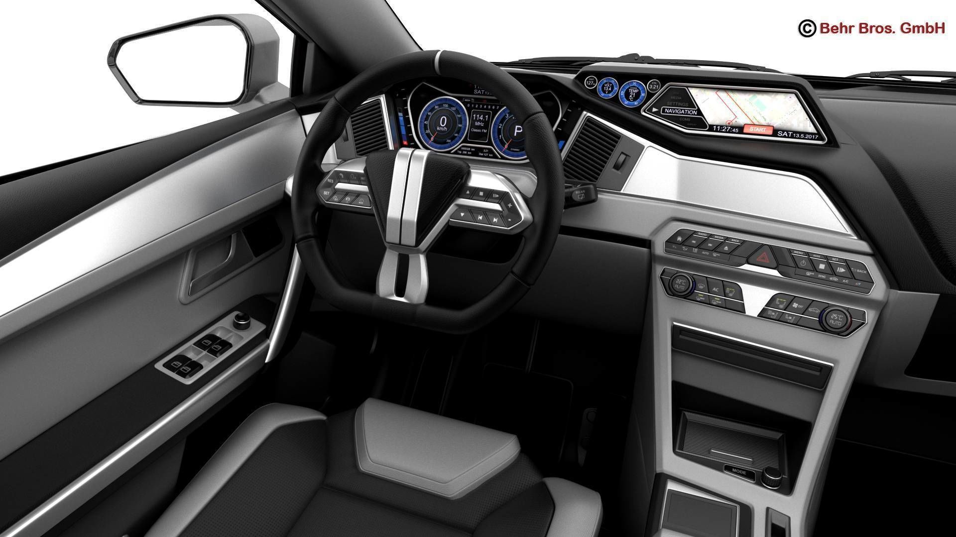 Generic SUV 2018 3D model_14