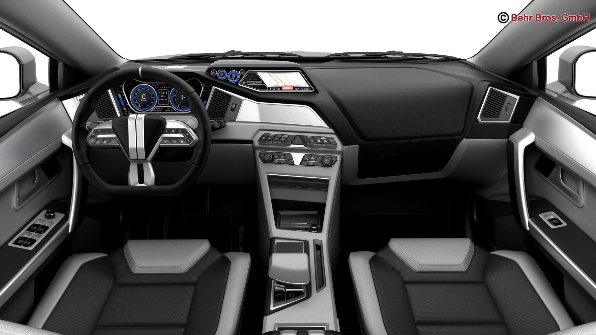 Generic SUV 2018 3D model_13