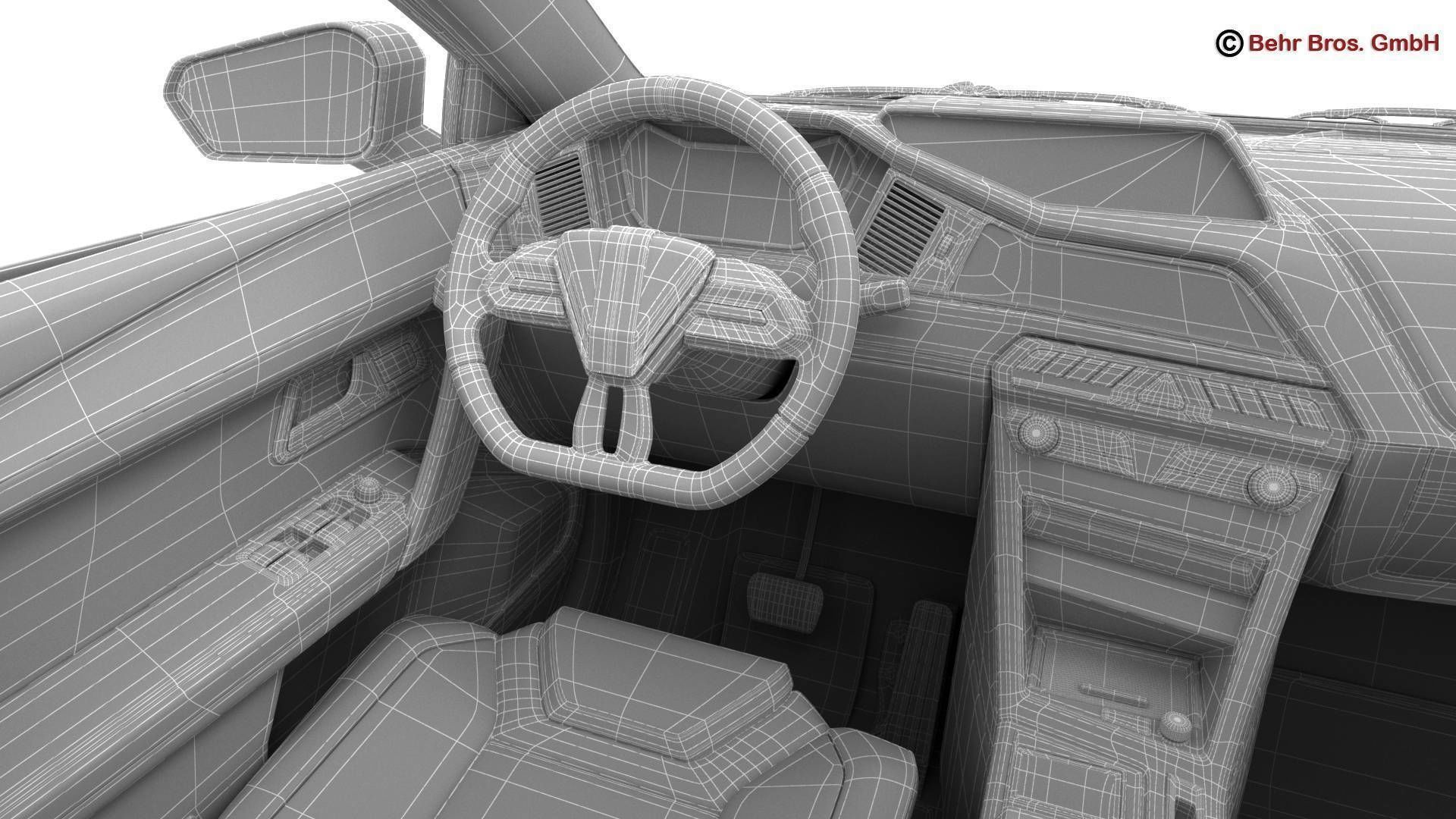 Generic SUV 2018 3D model_29